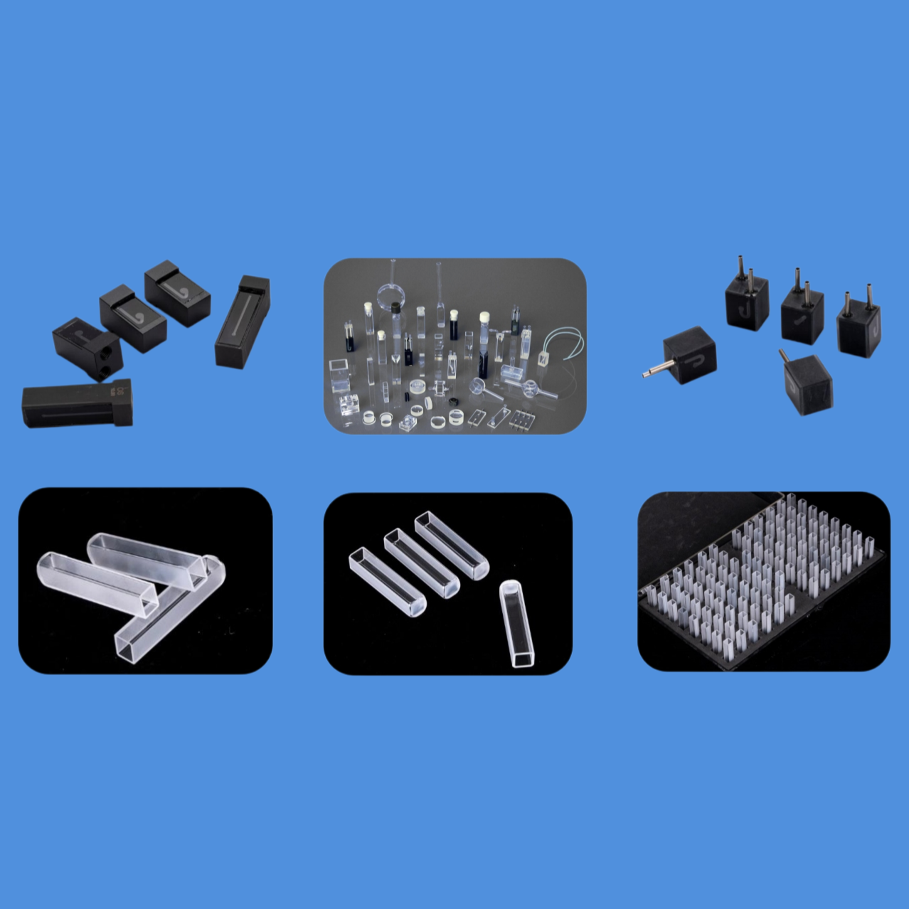 Flow Cell Cuvettes & Reaction Cells for Analytical Instruments
