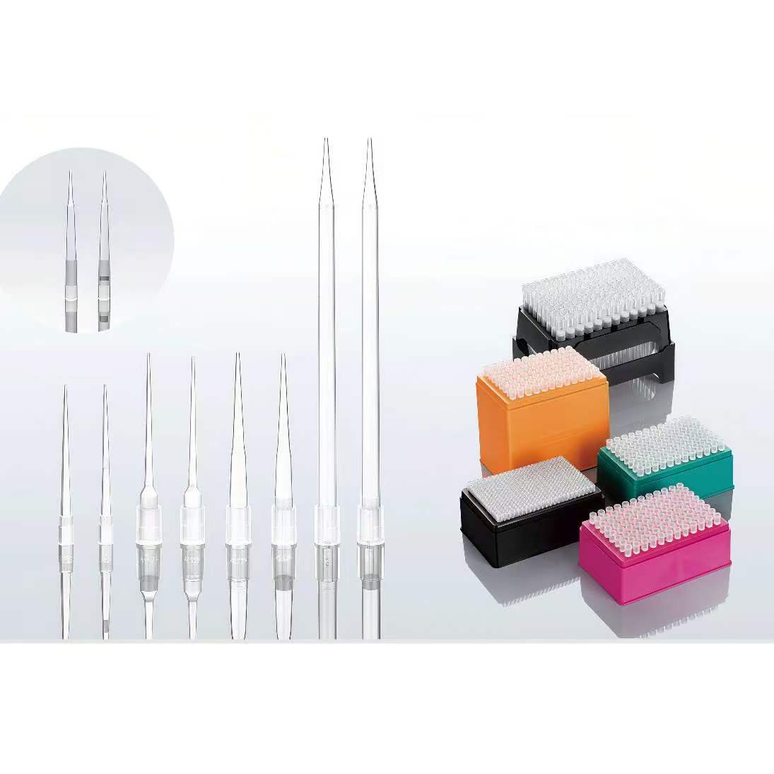 Meticulab complete range of pipette tips compatible with Beckman 15/17, FX/NX/3000/4000, and Xantus workstations, including loose, racked, and filtered options