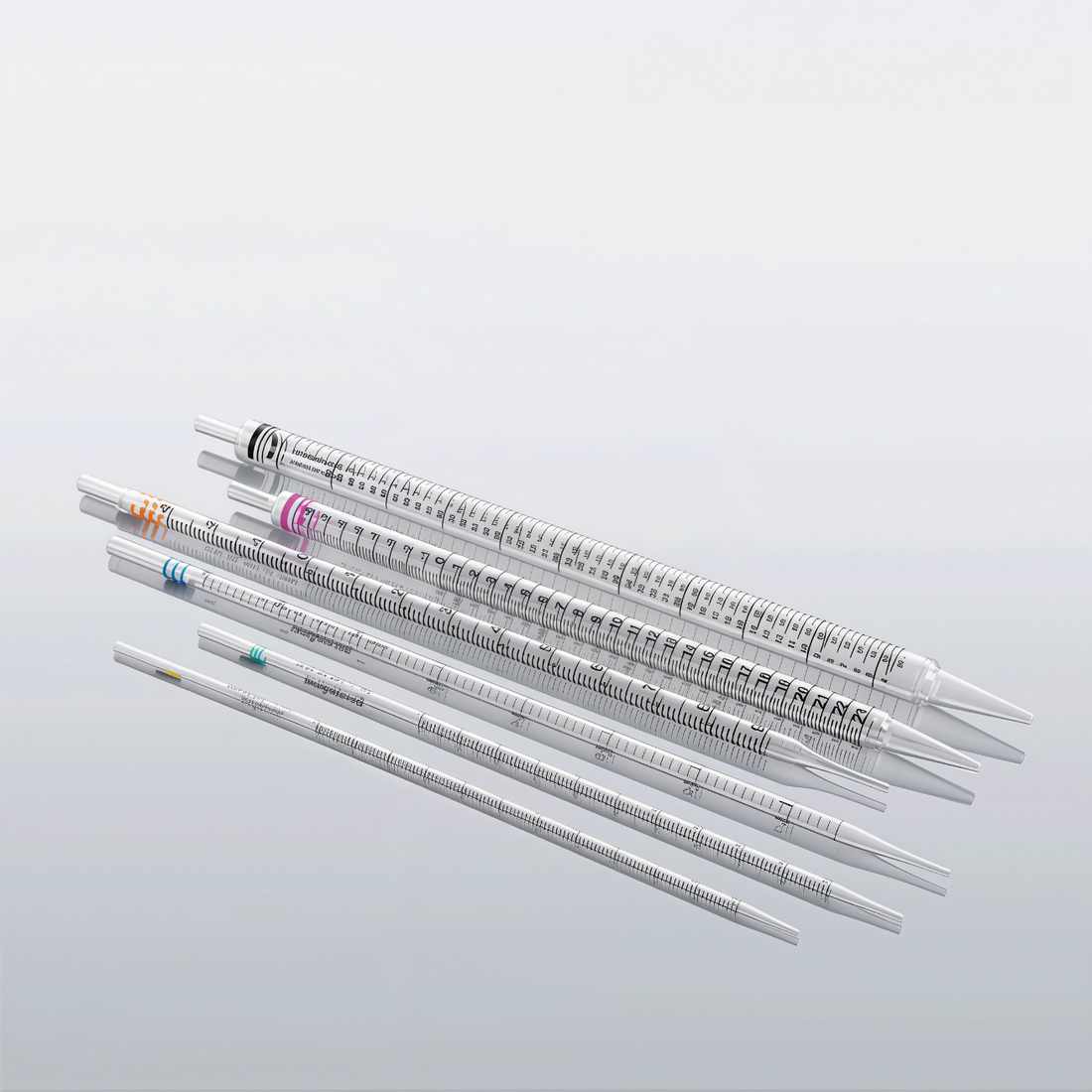 Sterile vs non-sterile serological pipettes – comparison of individually wrapped sterile pipettes and bulk-packed non-sterile pipettes for cell culture and general laboratory applications. For research use only.