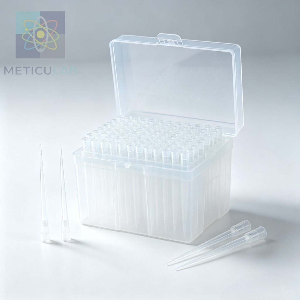 METICULAB™ 200μL Extra-Long Filter Pipette Tips | 90mm Design for Deep-Well Plates - Sterile, Low Retention