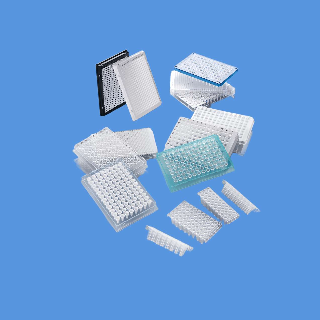 PCR Plates, Tubes & Sealing Films – Ultra-Thin Walls, Dual-Material Options