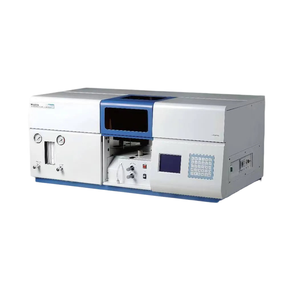 AA320N double beam atomic absorption spectrophotometer for precise elemental analysis in laboratory applications.