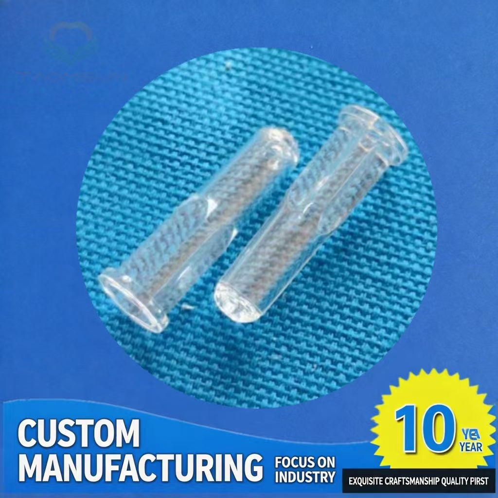 PS Optical Disposable Sample Cuvette, Round & Square Hole Transparent Testing Spare Parts Compatible with CS300 Laboratory Analyzer | METICULAB