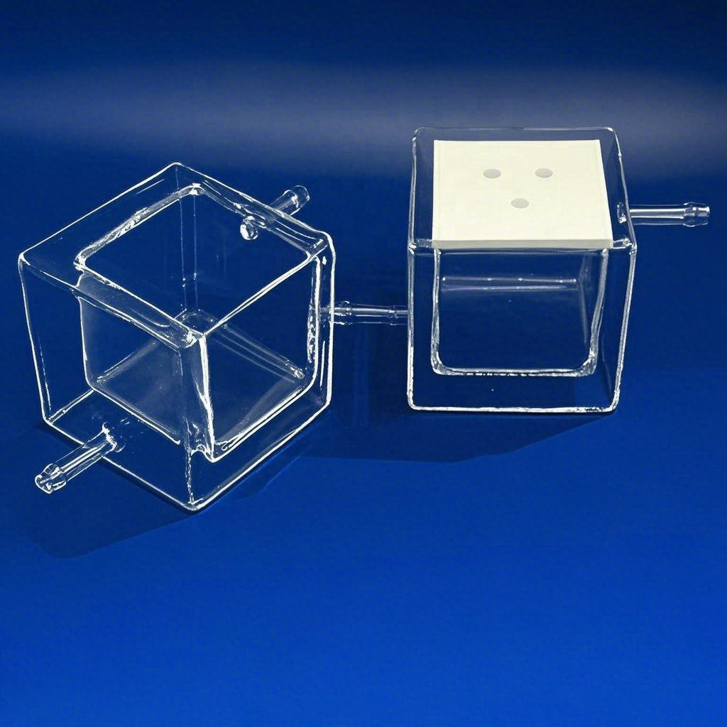 Meticulab™ Ultra-High Vacuum (UHV) Square Quartz Gas Cells - Glue-Free Fusion, JGS1 Synthetic Quartz
