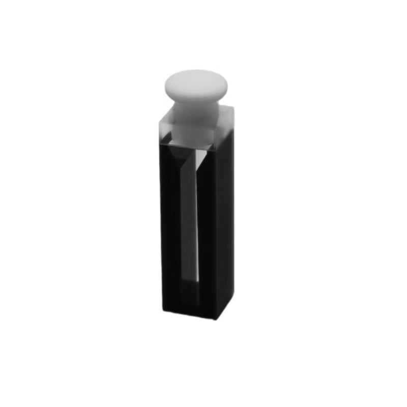 METICULAB Black Wall Micro & Semi-Micro Cuvette, Compatible with Shimadzu, Thermo, Agilent, PerkinElmer Spectrophotometer Parts
