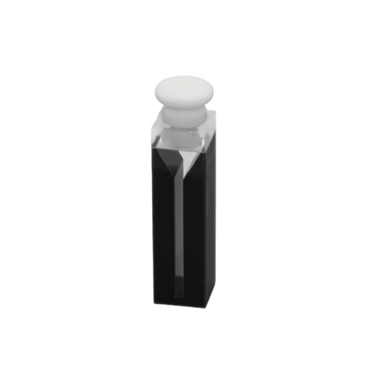 METICULAB Black Wall Micro & Semi-Micro Cuvette, Compatible with Shimadzu, Thermo, Agilent, PerkinElmer Spectrophotometer Parts