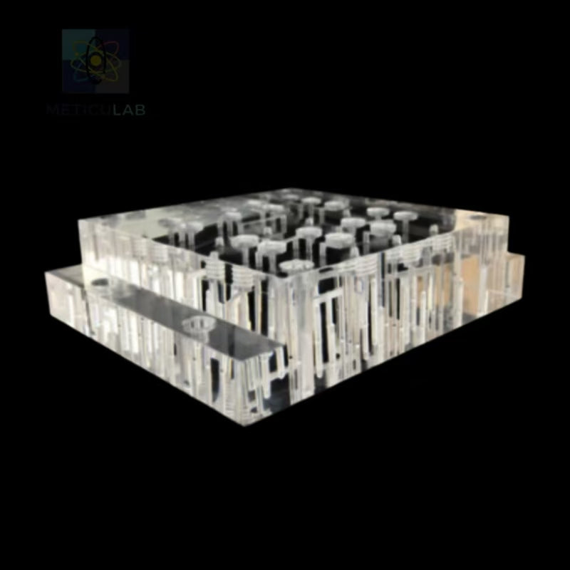 Custom PMMA Microfluidic Chip | Korea-Based Supplier - Meticulab