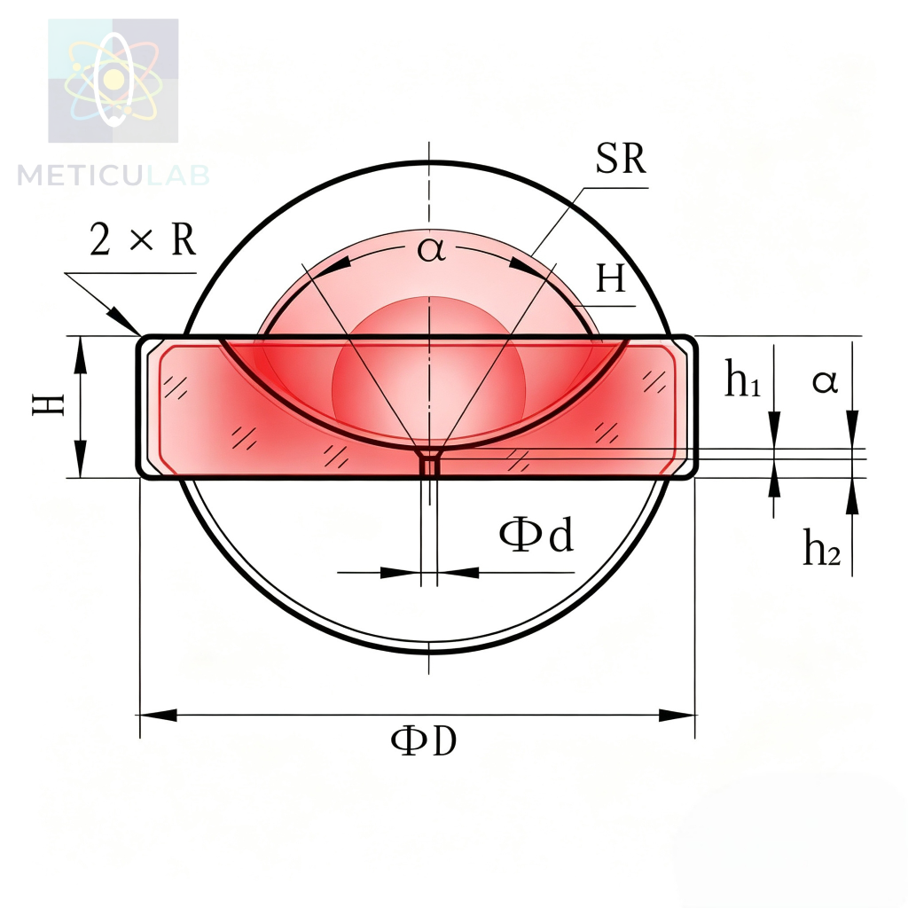 METICULAB Sapphire & Ruby Orifices | Micro-Hole ID 0.03mm ±0.002mm Tolerance