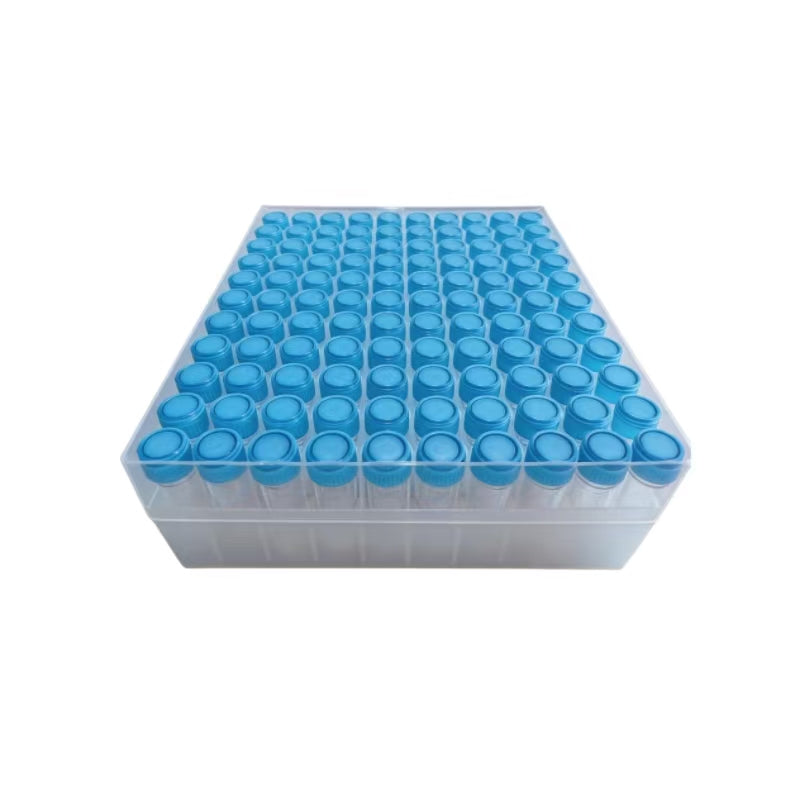 MET-CB100 100-Well Cryo Box - PC/PP/Paper Liquid Nitrogen Freezer Box