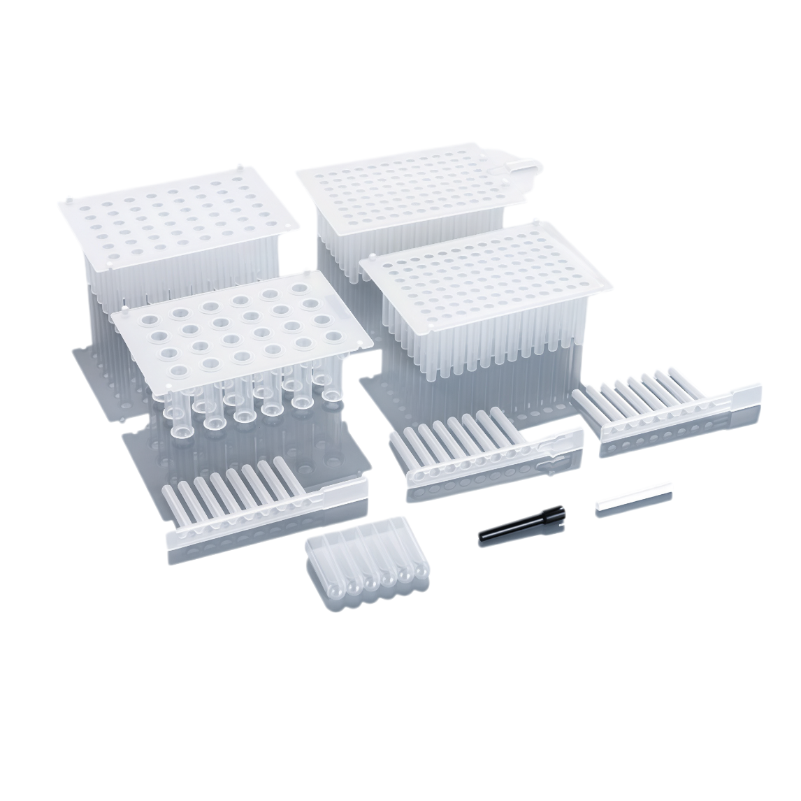 Meticulab magnetic rod sleeves for nucleic acid extraction, disposable and sterile for automated liquid handling systems