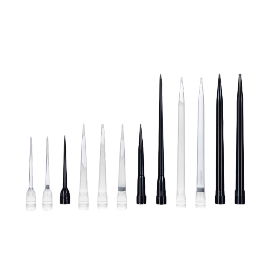 Meticulab robotic pipette tips compatible with Hamilton STAR, STAR V, NIMBUS, VANTAGE, and Prep workstations, various sizes for automated liquid handling