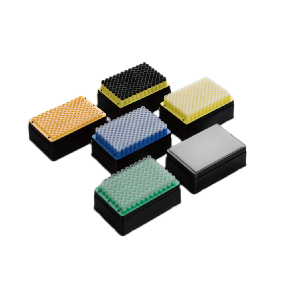 Compatible automation tips for PerkinElmer Janus and Sciclone systems – filtered and conductive options, 96 tips/rack, for high-throughput liquid handling. For research use only.