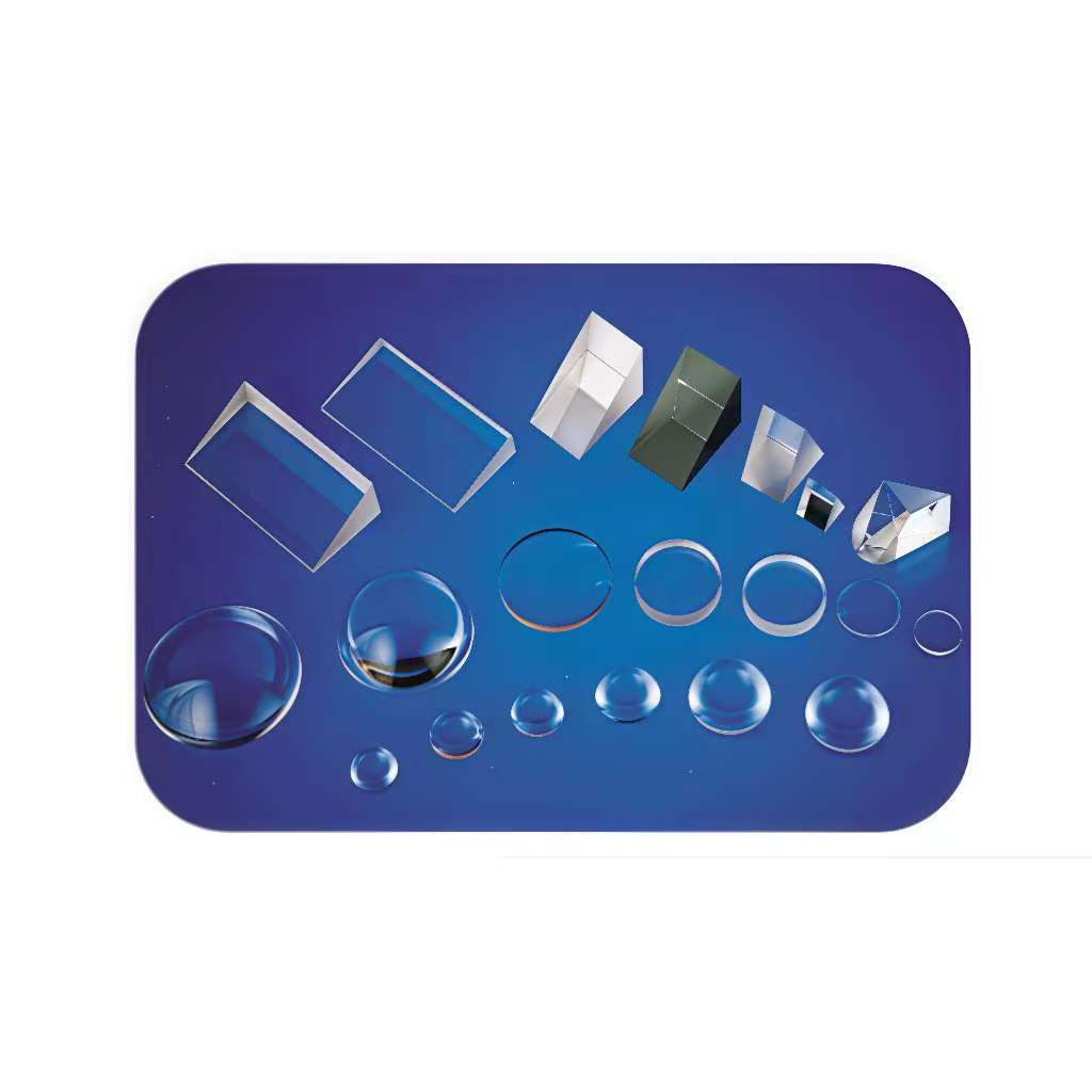 Precision optical components (lenses, prisms, mirrors) for analytical, medical, and industrial instruments with high surface accuracy