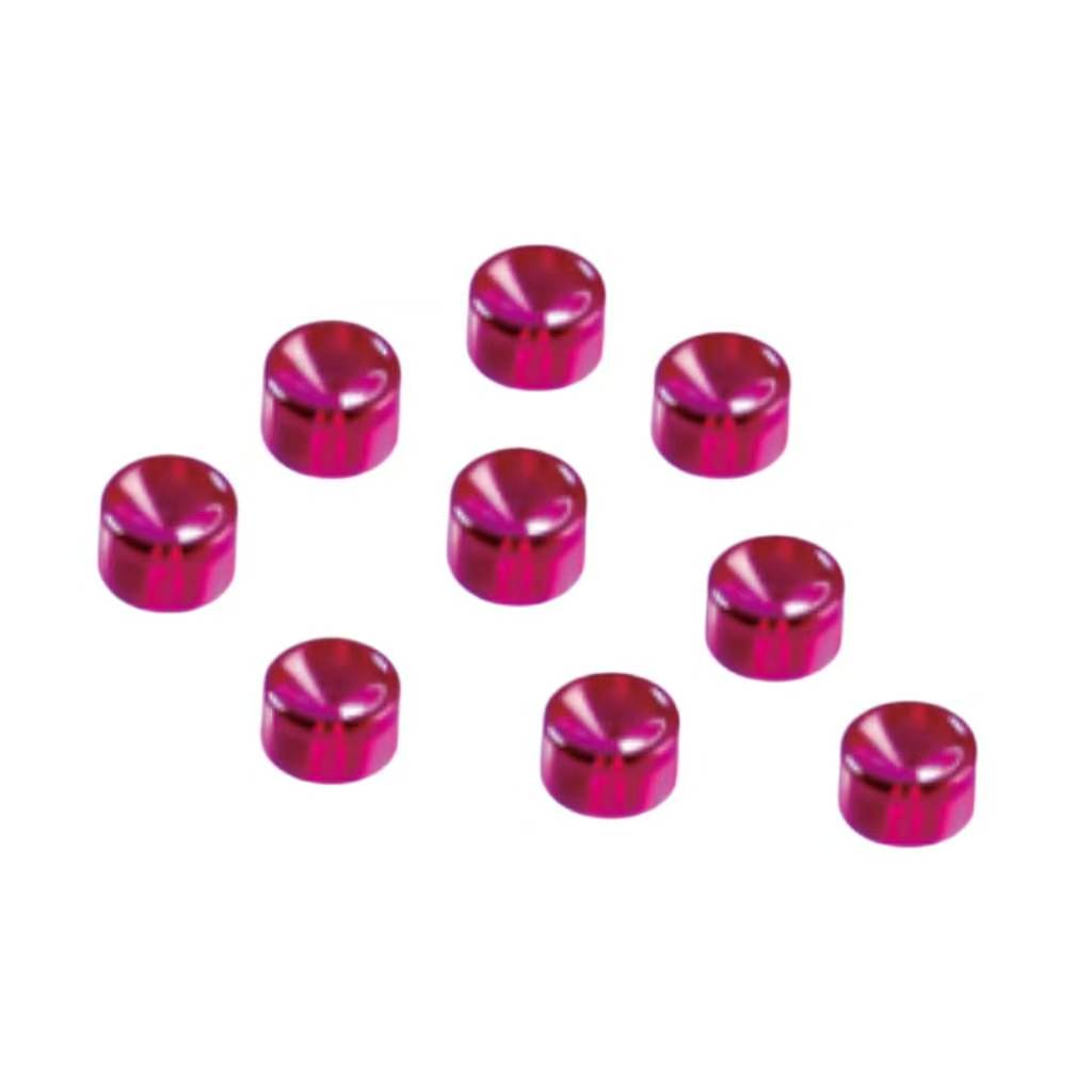 Bulk ruby bearing small cylinders for high-volume industrial applications